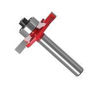 2mm Slot Cutter Bit, Joiner Cutter Wood Cutter Slot, Woodworking Tool for Knock on Furniture T Trim Router Campervan Motorhome, Carbide Hand Held Shank