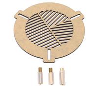 2mm Telescope Focusing Bahtinov Mask, Acrylic Focus Mask Plate 60 to 90mm, for Astrophotography, Wide Range of Applications, Easy Measurement, Precise Focus