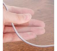 2mm Thick Clear Table Protector Film Rectangle Desk Pad Mat Plastic Table Cloth Transparent Vinyl Table Cloth Protector Cover for Dining Table/Parties(80x100cm/31.5x39.4in)