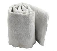 2mm Thick Fireproof Blanket 1260°C Resistant Porcelain Fiber Cloth for Kiln Insulation and Welding Protection, 1m x 0.5m(1 * 1m)
