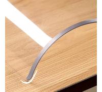 2mm Thick PVC Desk Cover Protector Vinyl Table Pad for Office Dresser & Night Stand Durable Tabletop Protector 70x180cm (27.6x70.9in)