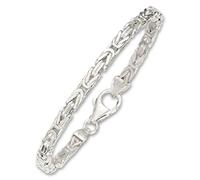 2mm thick solid sterling silver 925 Italian Byzantine, Birdcage chain necklace bracelet anklet lobster claw clasp - inch 10"/25cm