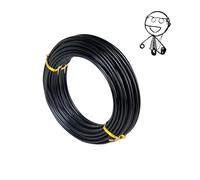 2mm x 30m aluminum craft wire,crafting bendable metal modelling flexible wire weaving,anodized aluminum wire for hobby craft,sculpting,jewelry making,skeleton,floral making-black
