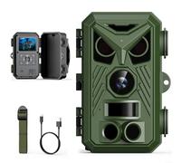 2MP Game Camera with 0.8s for SWIFT Trigger and 25m Range, IP66 Waterproof for TRAIL for Outdoor Wildlife and Home Security, 128GB Memory Support, 2.4 Inch Screen