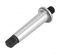 2MT Shank to 1/2"-20 Threaded Drill Chuck Adapter for Taper MT2, Hardened High-Grade Tool Steel, Precision Ground for Arbor