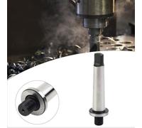 2MT Shank to 1/2''-20 Threaded Drill Chuck Arbor for Taper MT2 Adapter, Made of Advanced Tool Steel, Long End 2MT, Short End 1/2''-20