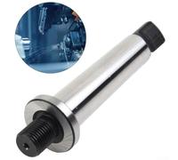 2MT Shank to 1/2''-20 Threaded Drill Chuck Arbor for Taper MT2 Adapter, Made of Advanced Tool Steel, Long 2MT End and Short 1/2''-20 Thread