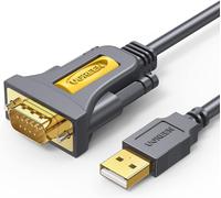 2Mt UGREEN USB Serial Cable USB to RS232 DB9 9 pin Converter Cable