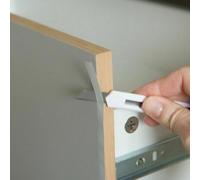 2mX 67.5cm MATT GREY SELF ADHESIVE STICKY BACK PLASTIC VINYL FILM D C FIX FABLON