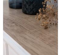 2mX67cm RIBBECK OAK WOOD WOODGRAIN STICKY BACK PLASTIC SELF ADHESIVE VINYL FILM