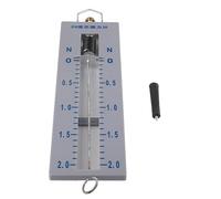 2N Dynamometer Spring Force Gauge High Precision Mechanical Scale Measurement Tool for Physics Laboratory Experiments Science Class ABS Material