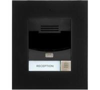 2N IP Solo Flush Mount Intercom in Black