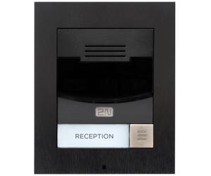 2N IP Solo Surface Mount Intercom 9155301CBS in Black