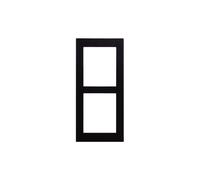 2N IP-Verso - 2-module surface-mount frame, black