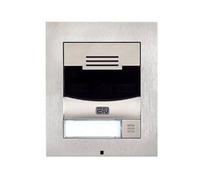 2N Telecommunications IP Solo Video Intercom System Nickel - Video Intercom Systems (Nickel, IP54, Metal, Buttons, Vertical, Outdoor)