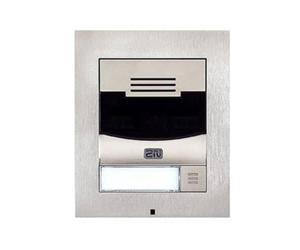 2N Telecommunications IP Solo Video Intercom System Nickel - Video Intercom Systems (Nickel, IP54, Metal, Buttons, Vertical, Outdoor)