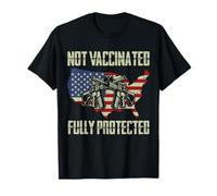 2nd Amendment Not Vaccinated Fully Protected Anti Vaccine T-Shirt