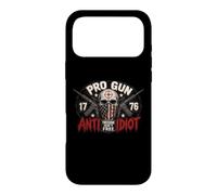 2nd Amendment Pro Gun Anti Idiot Shirt Vintage USA Flag Case for iPhone 17 Pro Max