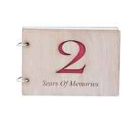 2nd Anniversary Scrapbook - Two Years Of Memories Add Photos and More