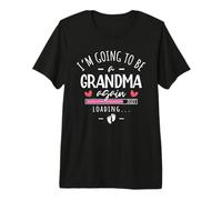 2nd Baby Announcement - I’m Going to Be a Grandma Again 2027 Premium T-Shirt