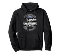 2nd Battalion 325th Infantry Airborne Veteran Flag Skull Pullover Hoodie