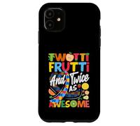 2nd Birthday Autism Boy Girl Autistic Children Twotti Frutti Case for iPhone 11