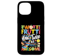2nd Birthday Autism Boy Girl Autistic Children Twotti Frutti Case for iPhone 15