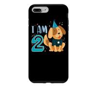 2nd Birthday Boy Dog Puppy Children I'm 2 Case for iPhone 7 Plus/8 Plus