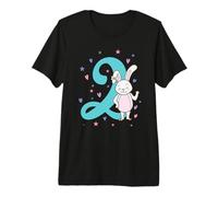 2nd Birthday Bunny Child Birthday Party Premium T-Shirt