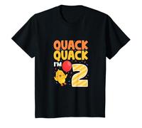 2nd Birthday Duck Quack Quack I'm 2 Two Years Old T-Shirt