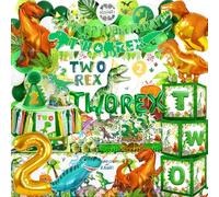 2nd dinosaur birthday decorations