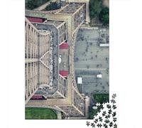 2nd Floor Adult 1000-Piece Jigsaw Puzzle, 38x26cm/1000pcs, for Calm Hands-on Time after Work; White Card with A Low-dust Finish