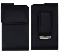 2nd Gen Premium Pouch Case with Belt Clip for Medtronic MiniMed Insulin Pumps (All Models) (Vertical/1-A/BLACK)