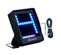 2nd Generation 7-Color Tachometer for ThrustmasterT300/T300RS;Gear Speed Display Speedometer for Logitech G29 G923 G920 G27;MOZA R5 PXN V10 (Style-2)