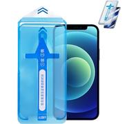 2nd Generation Invisible Artifact Film Screen Protector Dust Free Without Bubbles for iPhone 16 15 14 13 Pro Max Plus,Fully Automatic Adhesion Screen Protector,Full Screen Coverage Tempered Glass