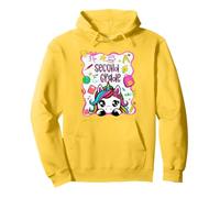 2nd Grade Cute Unicorn Back to School Second Grade Girl Kids Pullover Hoodie