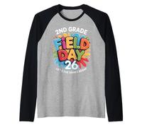 2nd Grade Field Day 2026 Lets The Games Begin Fun School Raglan Baseball Tee