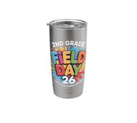 2nd Grade Field Day 2026 Lets The Games Begin Fun School Stainless Steel Insulated Tumbler