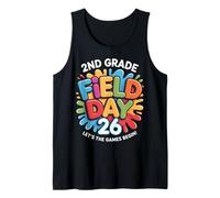 2nd Grade Field Day 2026 Lets The Games Begin Fun School Tank Top