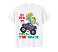 2nd Grade for Boys First Day of Second Grade Back to School Value Graphic T-Shirt, Men, White, L