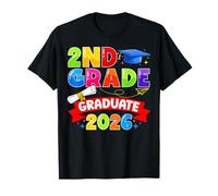 2nd Grade Graduate 2026 Elementary Graduation Class of 2026 T-Shirt