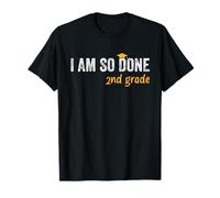 2nd Grade Graduate I Am So Done Funny Kids Graduation T-Shirt