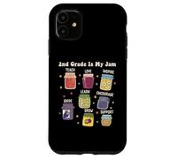 2nd Grade Is My Jam Cute Teacher Student Back to School Case for iPhone 11