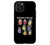2nd Grade Is My Jam Cute Teacher Student Back to School Case for iPhone 11 Pro