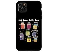 2nd Grade Is My Jam Cute Teacher Student Back to School Case for iPhone 11 Pro Max