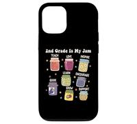 2nd Grade Is My Jam Cute Teacher Student Back to School Case for iPhone 12/12 Pro