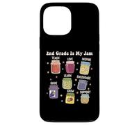 2nd Grade Is My Jam Cute Teacher Student Back to School Case for iPhone 13 Pro Max