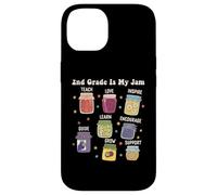 2nd Grade Is My Jam Cute Teacher Student Back to School Case for iPhone 14