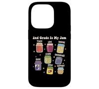 2nd Grade Is My Jam Cute Teacher Student Back to School Case for iPhone 14 Pro