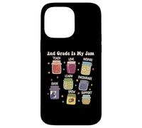 2nd Grade Is My Jam Cute Teacher Student Back to School Case for iPhone 14 Pro Max